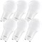 Luxrite A19 LED Light Bulbs 9W (60W Equivalent) 800LM 4000K Cool White Dimmable GU24 Base 6-Pack LR21462-6PK - alternate 1